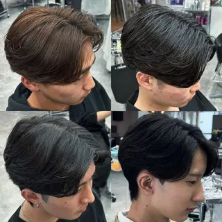 ミディアム パーマ メンズ メンズパーマ特化 🔥韓国ヘア職人🔥のヘアスタイル