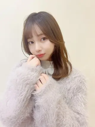 セミロング 平田 一成のヘアスタイル