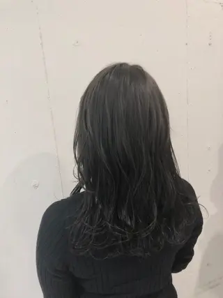 ミディアム カラー パーマ ヘアアレンジ 【ツヤ髪美容師】 ツダケイスケのヘアスタイル