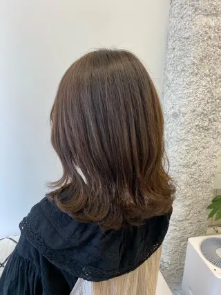 ミディアム NIKO/名古屋/ 伏見/花屋併設のヘアスタイル