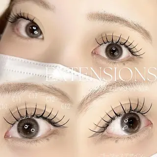 マツエク・マツパ ALTER EYES AKINAのマツエク・マツパデザイン