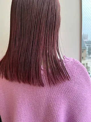 セミロング フリーランス　美容師 cayocoのヘアスタイル