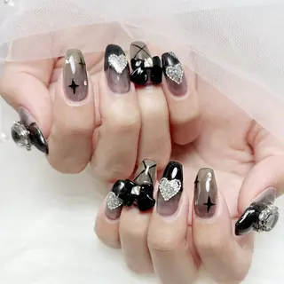 セミロング Conjunim MAMI🎀✨のネイルデザイン