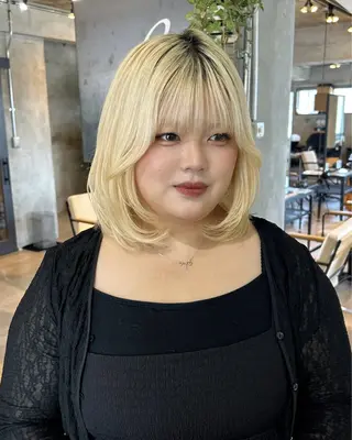 ミディアム カラー 【＆ koenji】 yuka🪽🫧のヘアスタイル