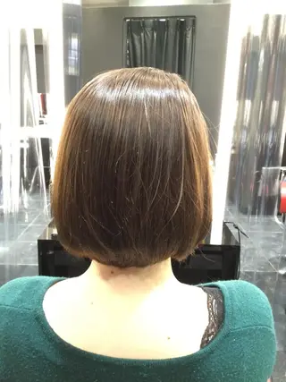 ミディアム カラー Annon プライベートサロンのヘアスタイル