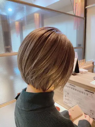 ショート 田辺 侑未のヘアスタイル