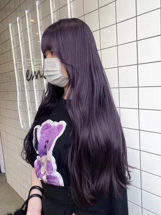 ロング emu所属・けいこ🍊ニュアンス ネイル/個性派ネイルのネイルデザイン