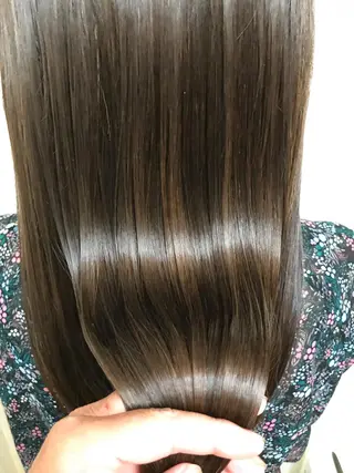 ロング カラー パーマ カンナヘアーメゾン所属・上西 高志のヘアスタイル