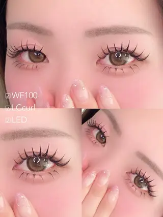 マツエク・マツパ KKS Beauty 心斎橋2号店のマツエク・マツパデザイン