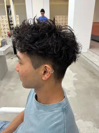 パーマ メンズ メンズ特化/パーマ /名駅/SUMIのヘアスタイル