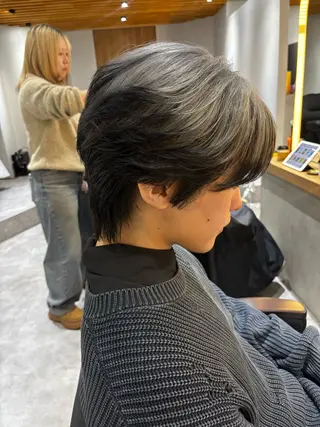 メンズ ハイトーン/アレンジ 🎀アオイ🎀のヘアスタイル