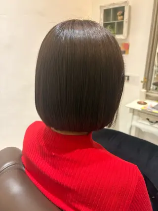 ミディアム 艶髪/髪質改善‎🤍 重野真心🫧のヘアスタイル