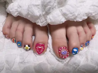 ショート カラー ネイル Nail NaNaのネイルデザイン