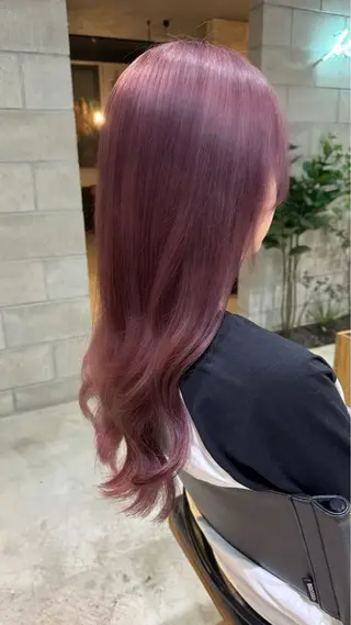 ロング カラー/ 髪質改善/新吾ありさのヘアスタイル