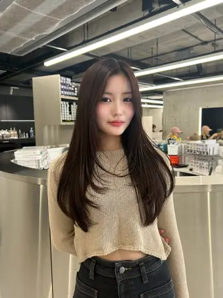 ロング カラー/エクステ 🤍ルナのヘアスタイル