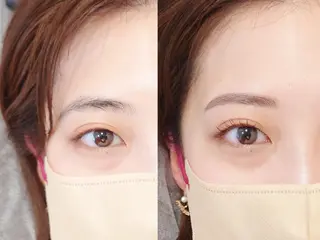 マツエク・マツパ アイブロウ メンズ 口コミ高評価🌠眉と まつ毛の専門MIKIのマツエク・マツパデザイン