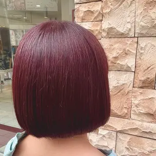 ショート カラー ブリーチ/ヘアセット 【𝙍𝙞𝙣𝙤】のヘアスタイル