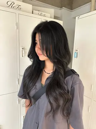 ロング grow恵比寿所属・カラー／エクステ kurumi🩶のヘアスタイル