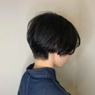 ショート ボブウルフ／ボブ Satsuki【名駅のヘアスタイル