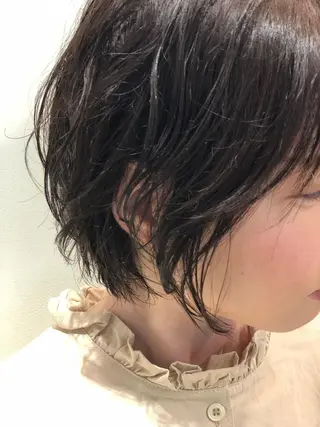 ショート パーマ 髪質改善✨艶髪師 黒木大貴のヘアスタイル