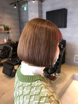 ショート カラー 🪞個室サロン/韓国 艶髪/keito🪞のヘアスタイル