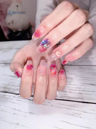 ネイル ゆず秋葉原 Vickyのネイルデザイン