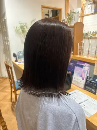 ミディアム カラー merc.谷本 澪のヘアスタイル