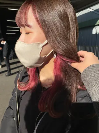 カラー ‪❥ブリーチ💗 MIKUのヘアスタイル