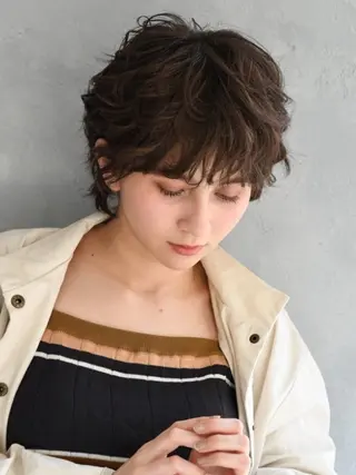 ショート 谷口 琉希のヘアスタイル
