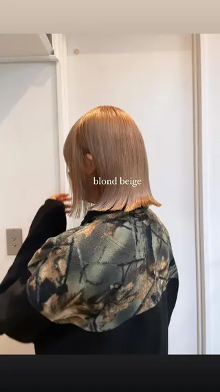 セミロング カラー 🟧オシャレ女子多数 アツシ🟧のヘアスタイル