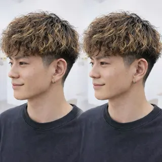 パーマ 透明感カラー💎✨/ 西中島/KUREAのヘアスタイル