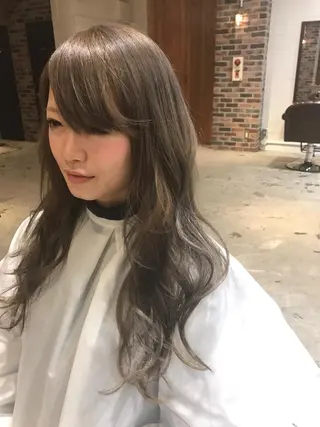 セミロング カラー パーマ ヘアアレンジ メンズ Forest. -髪質改善-のヘアスタイル