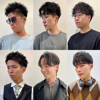 ショート パーマ メンズ 【池袋/スパイキー ショート】ⓝⓘⓜⓤのヘアスタイル