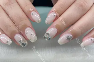 ネイル 神田 ココナッツのネイルデザイン