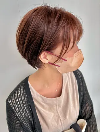 ショート ハルキ/ 髪質改善のヘアスタイル