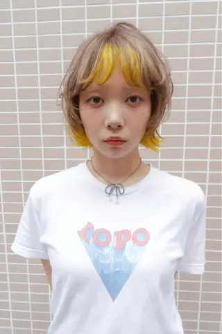 ショート ディズニー大好き🏰 関谷彪のヘアスタイル