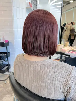 セミロング カラー ヘアアレンジ GAME 天神所属・レイヤーカット指名 No.1💖マユカのヘアスタイル