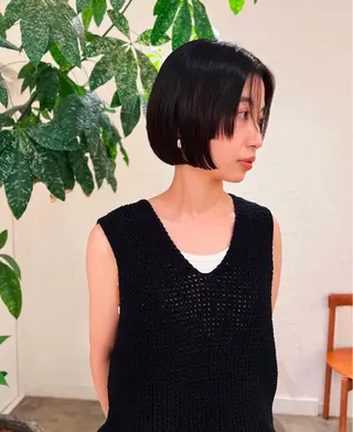 ショート SISU所属・藤原 怜央のヘアスタイル
