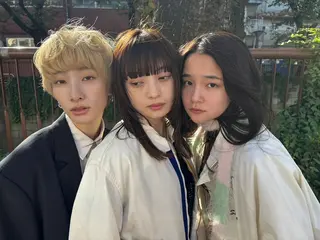 ミディアム パーマ カラー CEINE OURのヘアスタイル