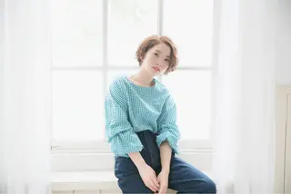 ショート 所渉/韓国レイヤー /ウルフカットのヘアスタイル