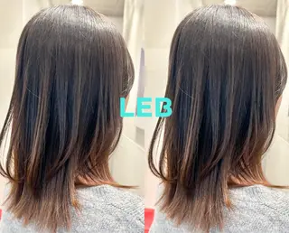 ミディアム カラー LEB所属・下河 宗太のヘアスタイル