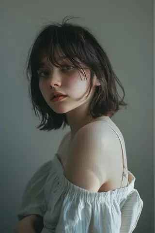 ミディアム 新宿/韓国メンズ RIKUパーマのヘアスタイル