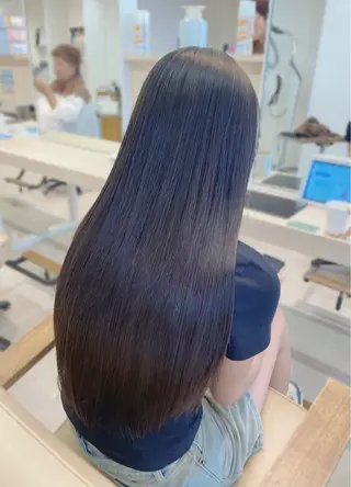 ロング かずや🍀/髪質改善 /艶髪カラー/眉毛のヘアスタイル