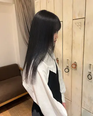 ロング カラー KNACK 天王寺美容室のヘアスタイル