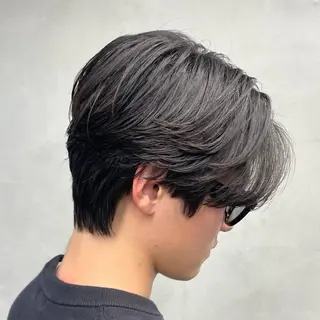 ミディアム パーマ ヘアアレンジ メンズ fifth Tokyo所属・fifth 石川 凪のヘアスタイル