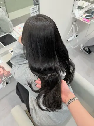 カラー YUZUKI艶カラー /似合わせ小顔カットのヘアスタイル