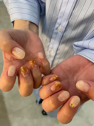 ネイル ゆびノさき茨木店 ニュアンス/アートのネイルデザイン