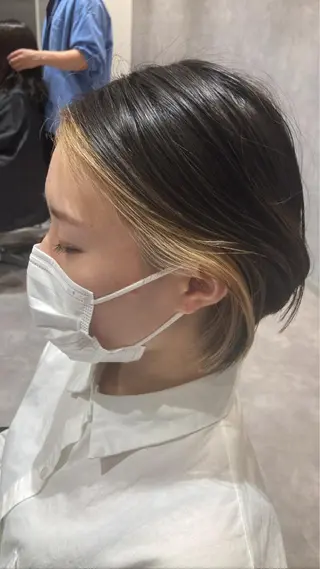 ショート HEDI所属・茨木 まひろのヘアスタイル