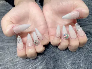ロング ネイル 《LB》ラブリエ Nail&eyeのマツエク・マツパデザイン