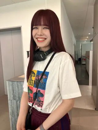 ロング カラー 透けるカラー🫧 Memi🎀のヘアスタイル